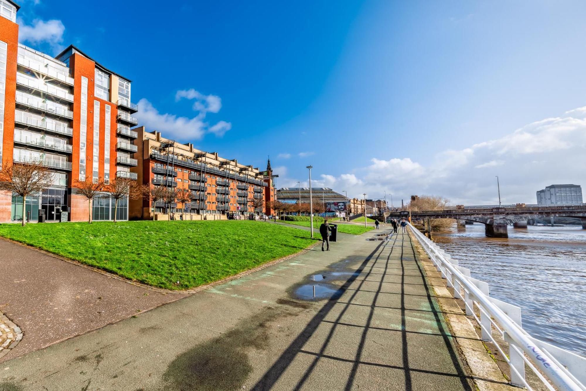 Glasgow City Flats Exteriör bild